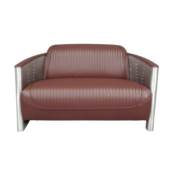 Canapé aviateur - 2 places modèle cigare 1 Canapé aviateur 2 places cigare