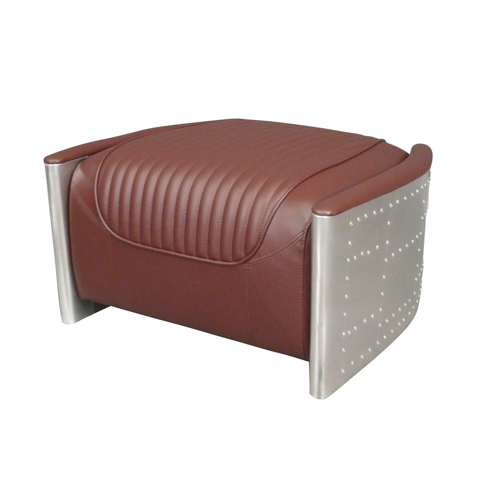 Pouf ou repose pied pour fauteuil et canapé aviateur 3 Ottoman pour fauteuil et canapé aviateur