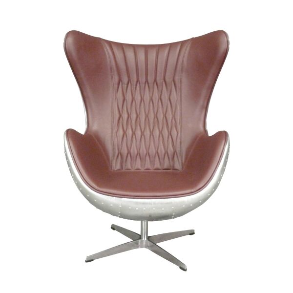 Fauteuil aviateur marron 2 Fauteuil aviateur design