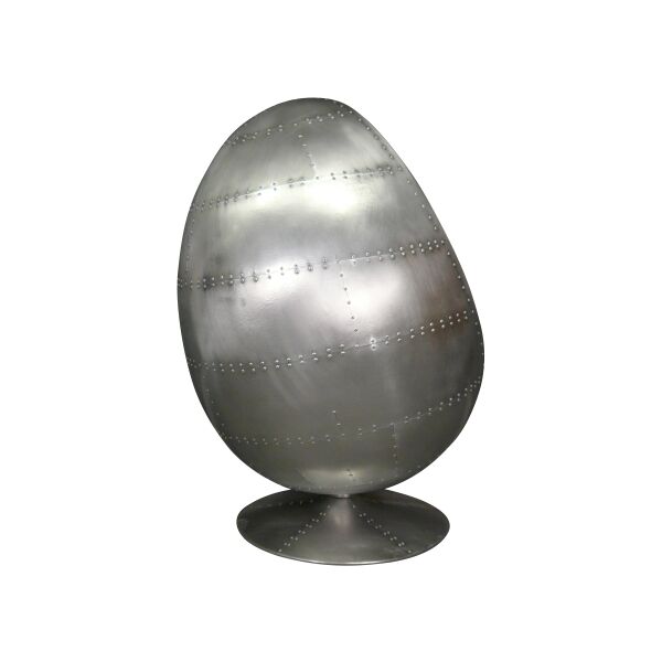 Fauteuil oeuf aviateur blanc 3 Fauteuil aviateur oeuf blanc - Fauteuils et canapés aviateur