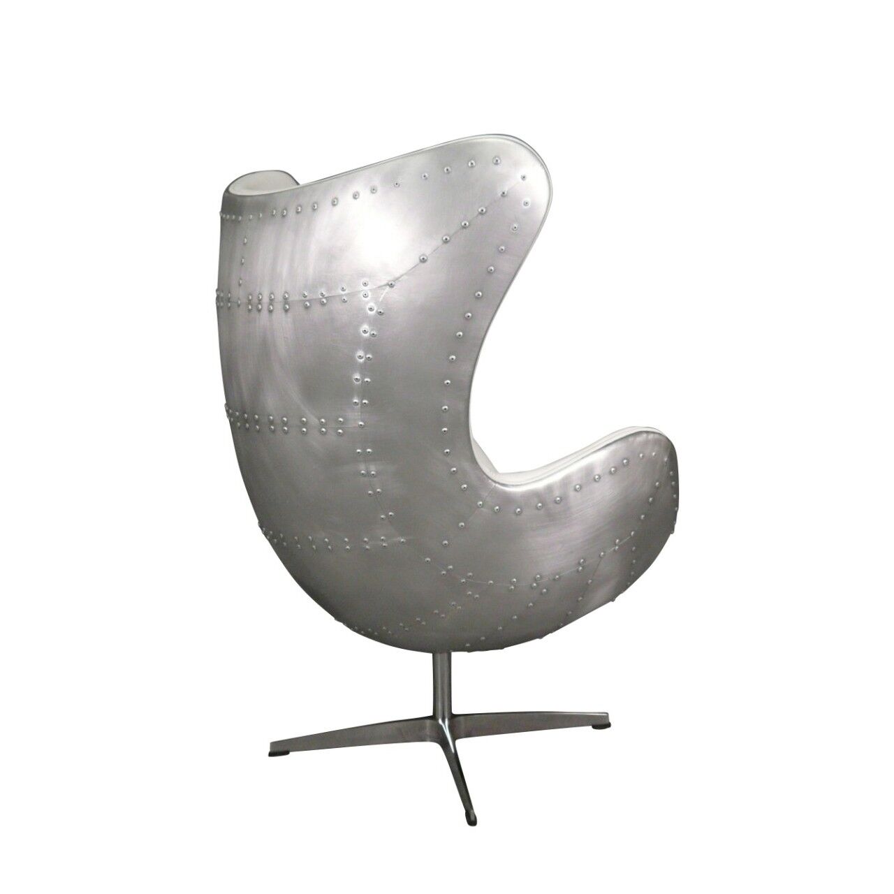 Fauteuil aviateur blanc 3 Fauteuil aviateur design blanc
