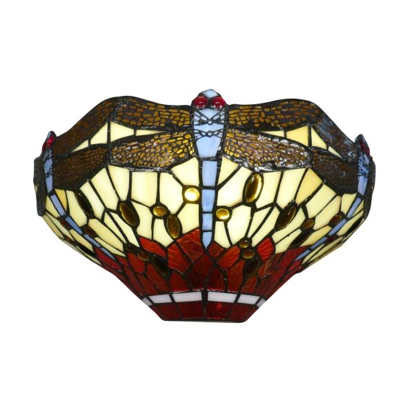 Applique Tiffany série Toulouse 1 Applique Tiffany série Toulouse - Lampe murale Tiffany