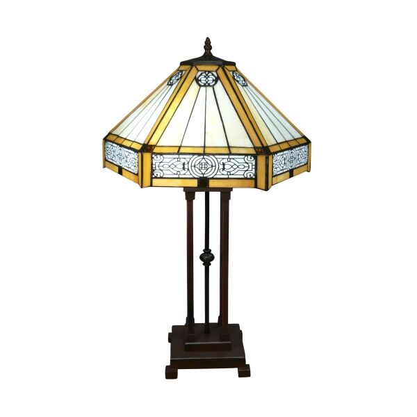 Lampe Tiffany Lille 6 Lampe Tiffany Lille pas cher - Luminaires Tiffany à vendre -