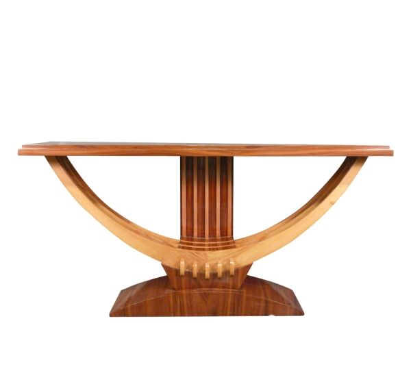 Grande console art déco