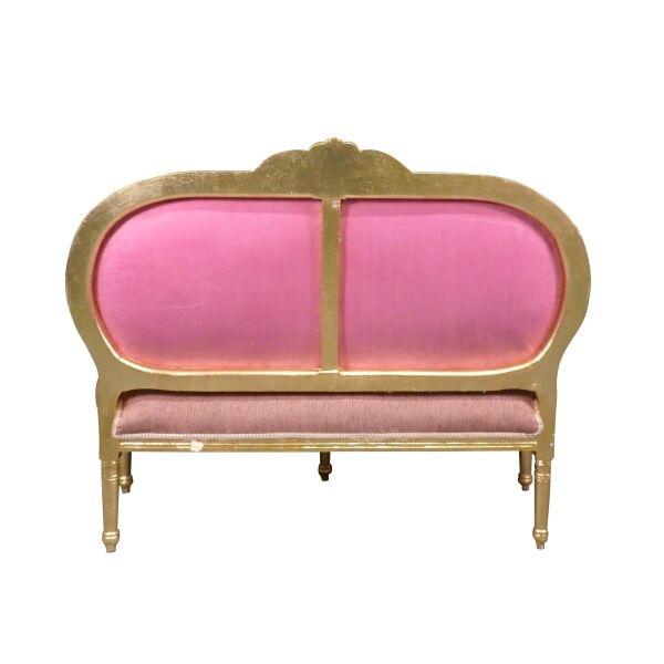 Canapé Louis XVI royal rose 4 Canapés Louis XVI royal rose