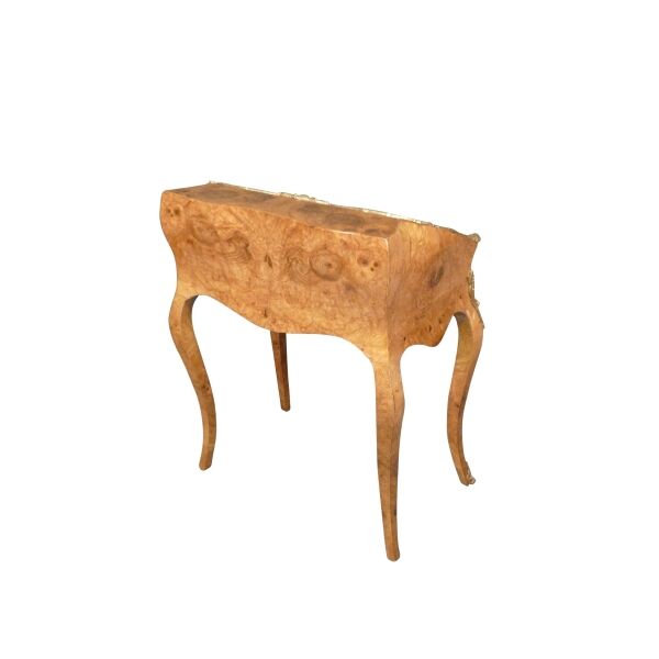 Bureau de pente Louis XV en ronce d'érable 4 Secrétaire Louis XV en ronce d'érable