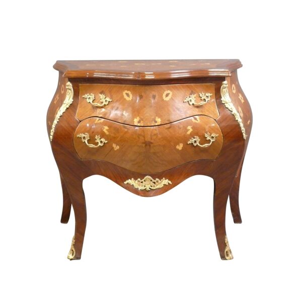 Commode Louis XV galbée toutes faces