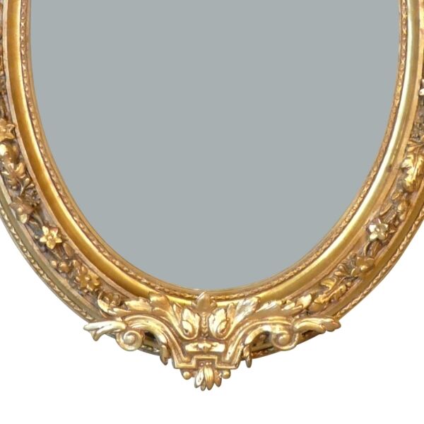 Miroir baroque ovale 97 cm 3 Petit miroir baroque ovale 97 cm