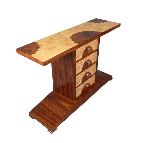 Console art déco 4 tiroirs 7 Console style art déco 4 tiroirs - Meubles des années 30