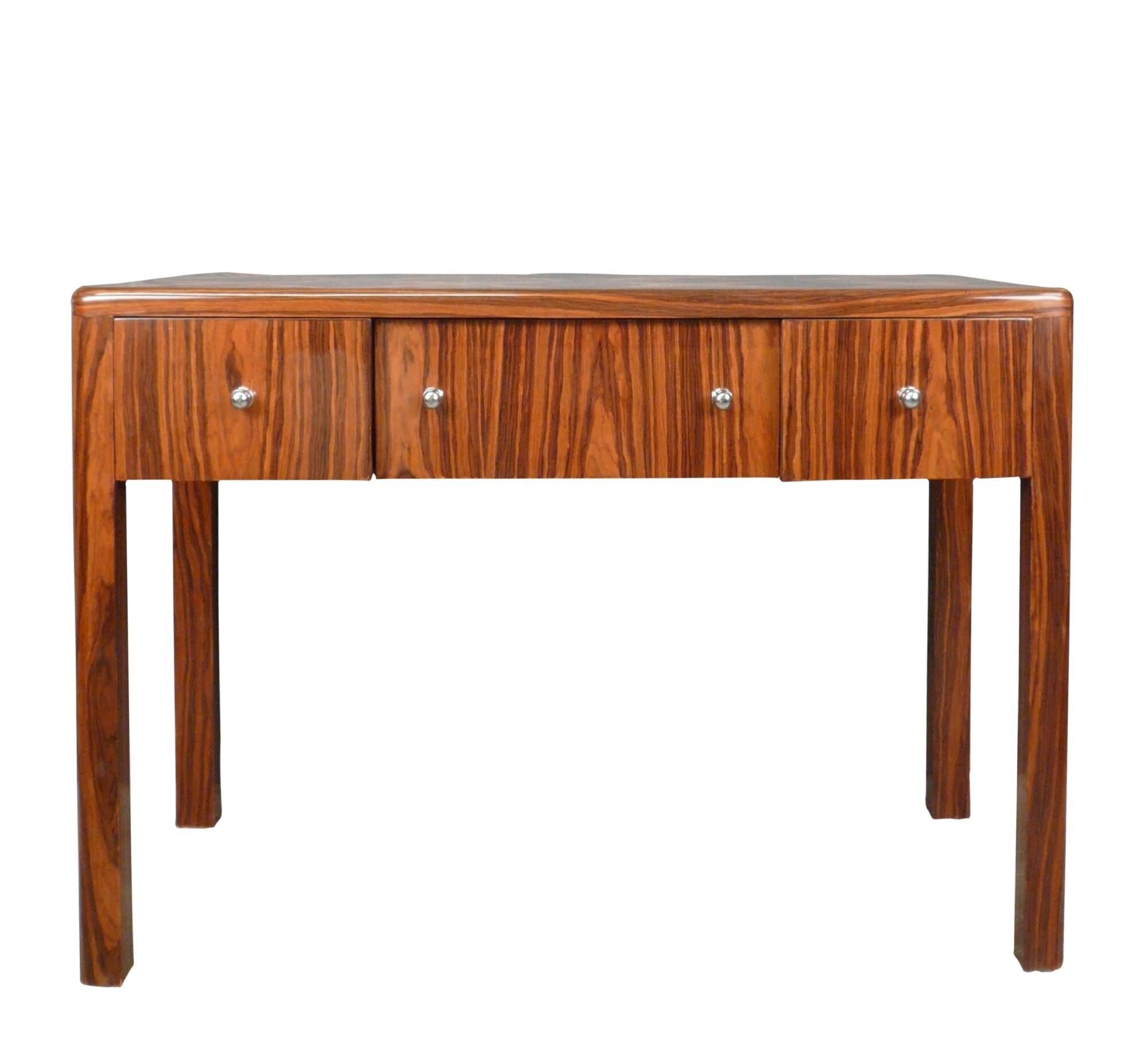 Bureau art déco en palissandre - Htdeco