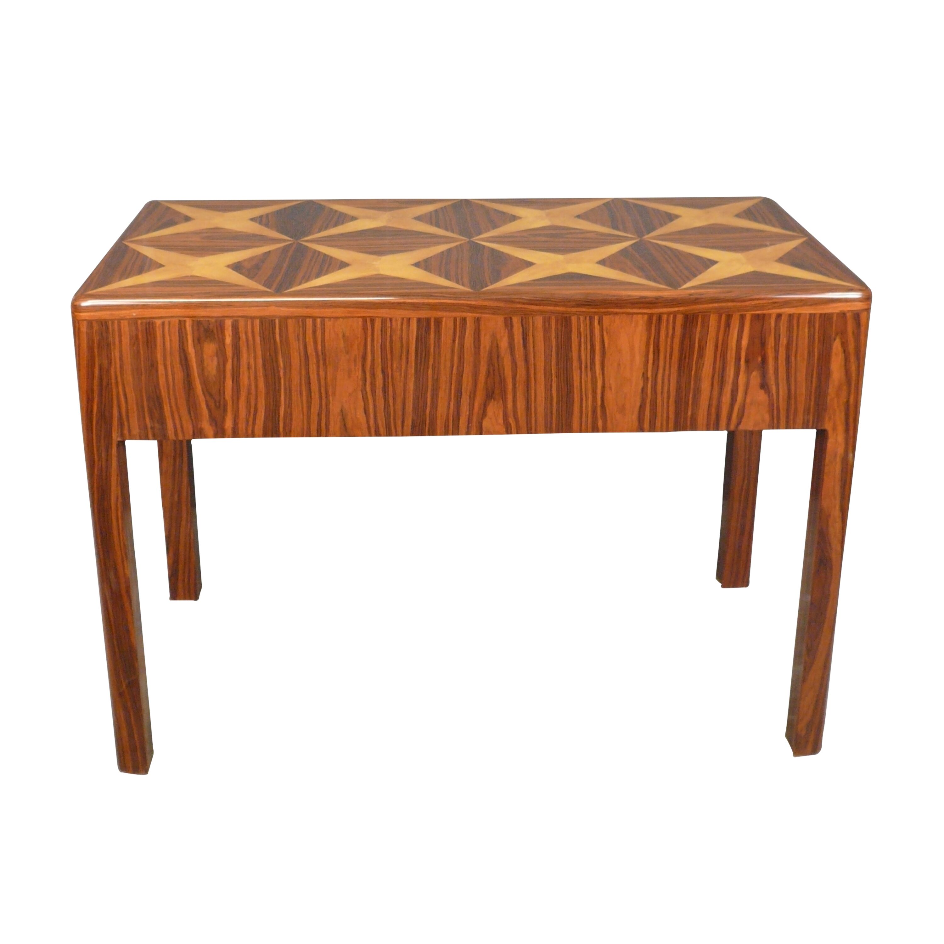 Bureau art déco en palissandre style 1920 4 Bureau art déco en palissandre - Décors art déco en marqueterie