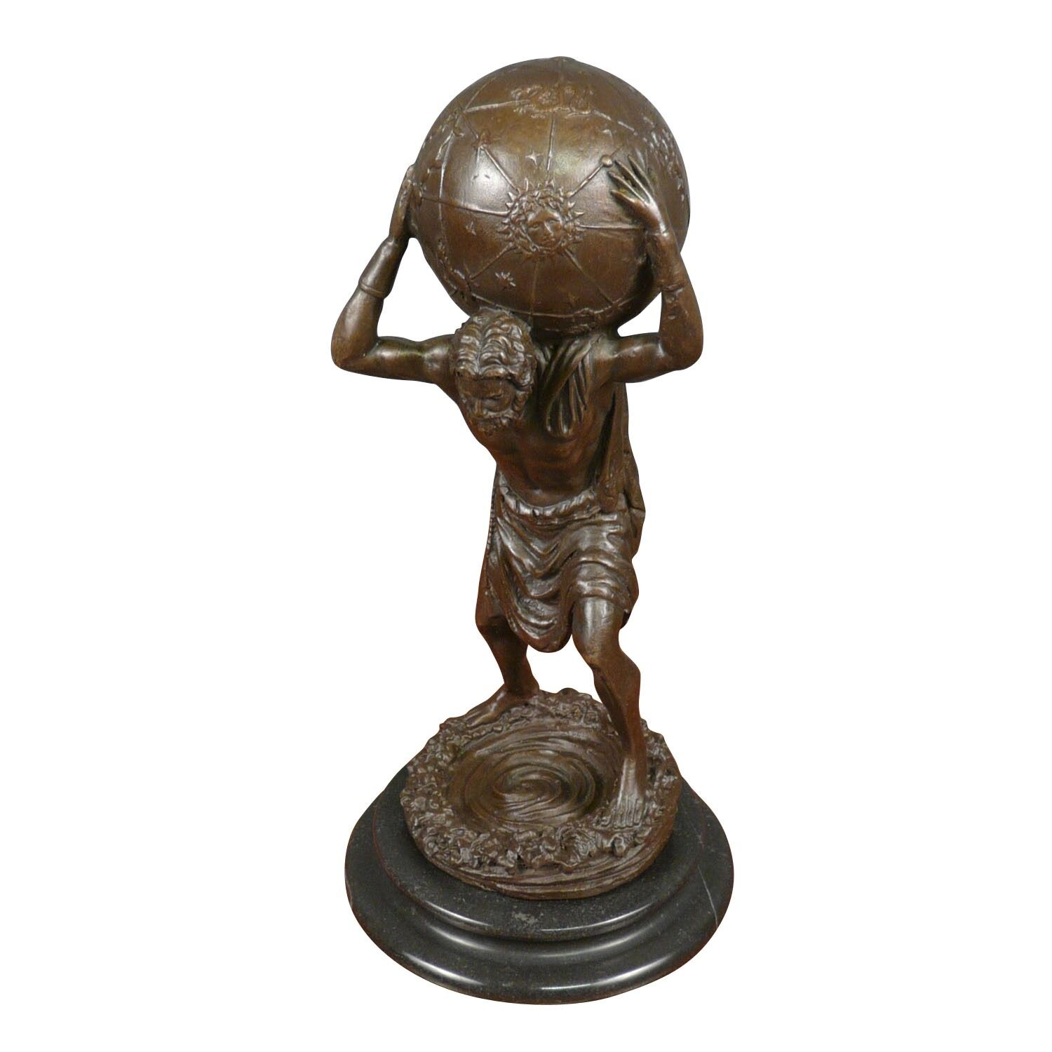Statue en bronze d'Atlas 2 Statue en bronze d'Atlas - Sculpture -