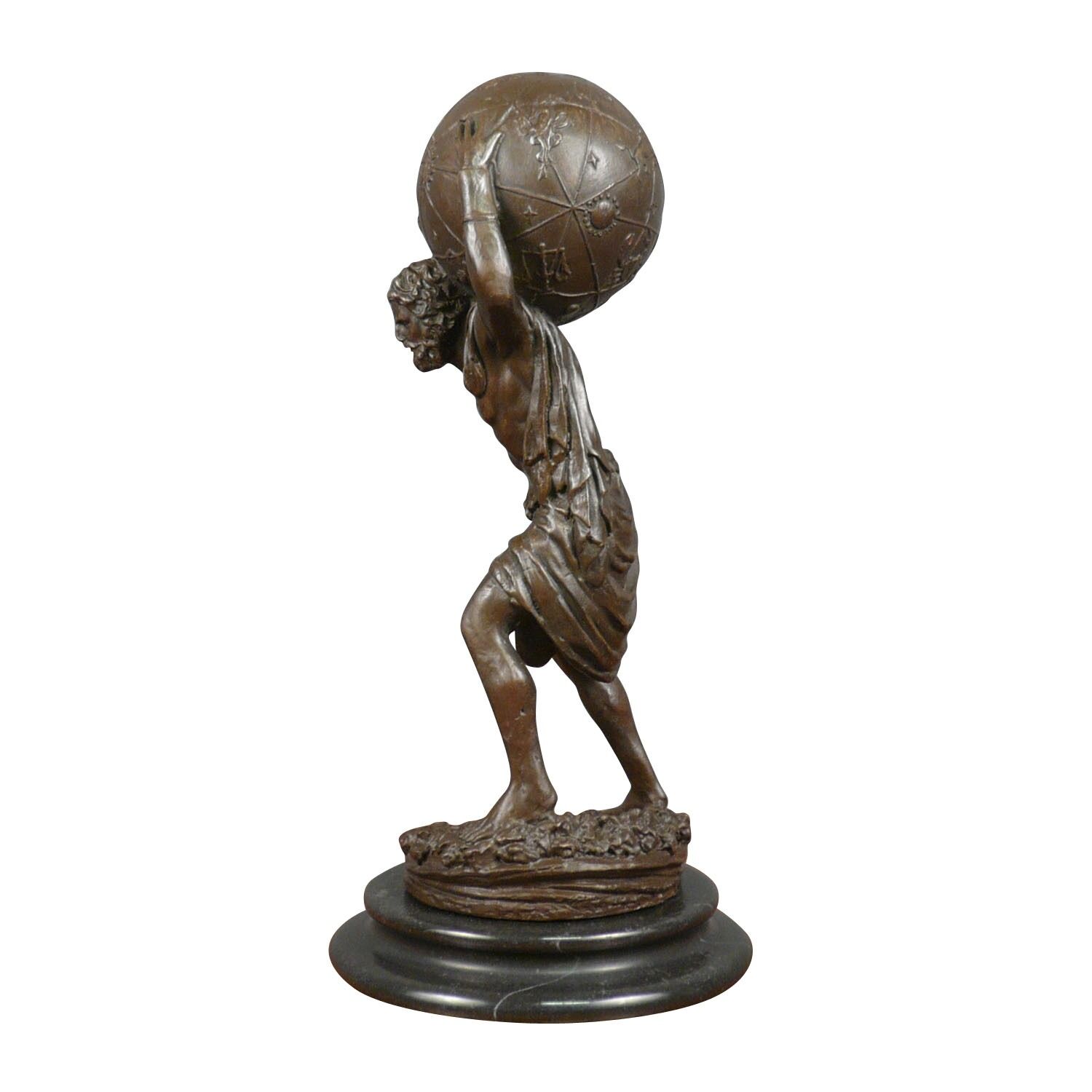 Statue en bronze d'Atlas 3 Statue en bronze d'Atlas - Sculpture -