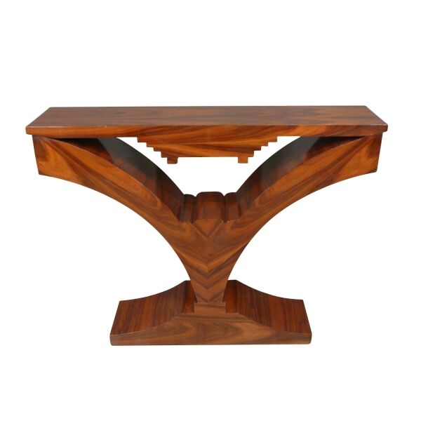 Console art déco en palissandre 2 Console art déco style 1930