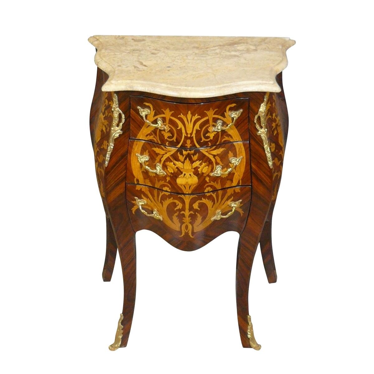 Commode Louis XV dessus marbre 5 Commode Louis XV pas chère