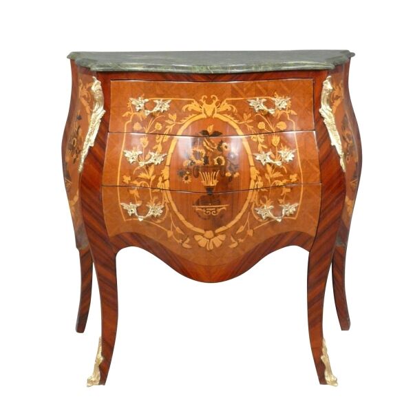Commode galbée Louis XV 1 Commode Louis XV - Mobilier Louis XV